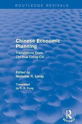 Chinese Economic Planning - 