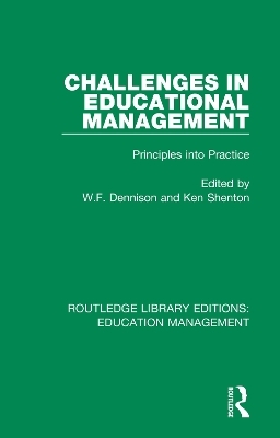 Challenges in Educational Management - 