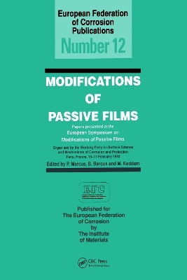 Modifications of Passive Films - P. Marcus