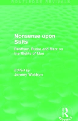 Nonsense upon Stilts (Routledge Revivals)
