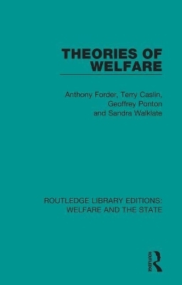 Theories of Welfare