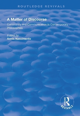 A Matter of Discourse - 