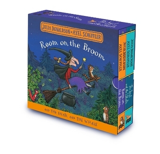 Room on the Broom and The Snail and the Whale Board Book Gift Slipcase