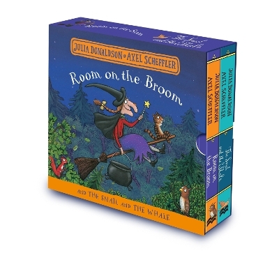 Room on the Broom and The Snail and the Whale Board Book Gift Slipcase - Julia Donaldson