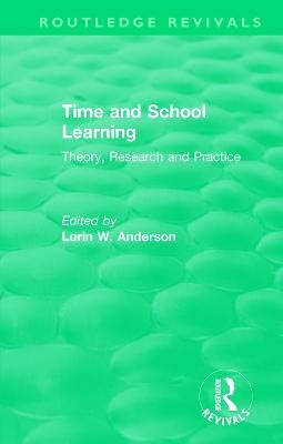 Time and School Learning (1984) - 