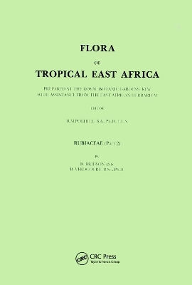 Flora of Tropical East Africa - D. Brisdon