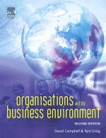 Organisations and the Business Environment -  David Campbell,  Tom Craig