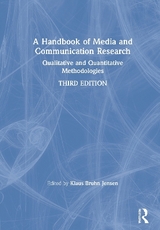 A Handbook of Media and Communication Research - Jensen, Klaus Bruhn