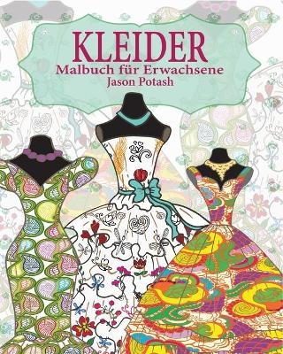 Kleider Malbuch für Erwachsene