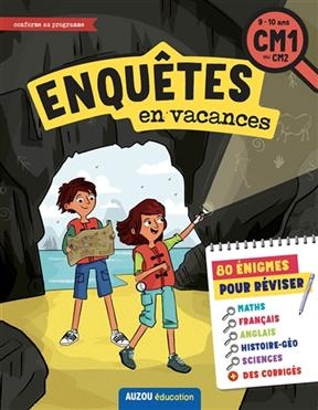 Enqu&ecirc;tes En Vacances Du CM1 Au Cm2 -  Vallat Christelle,  TURQUOIS ALICE
