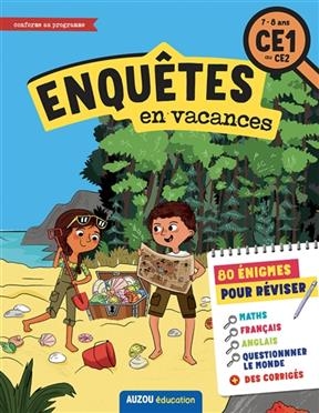 Enqu&ecirc;tes En Vacances Du Ce1 Au Ce2 - NED 2021 -  TURQUOIS ALICE