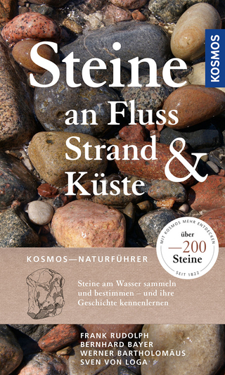 Steine an Fluss, Strand und Küste