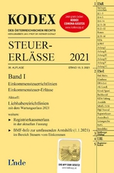KODEX Steuer-Erl&auml;sse 2021, Band I - Elisabeth Titz-Fr&uuml;hmann