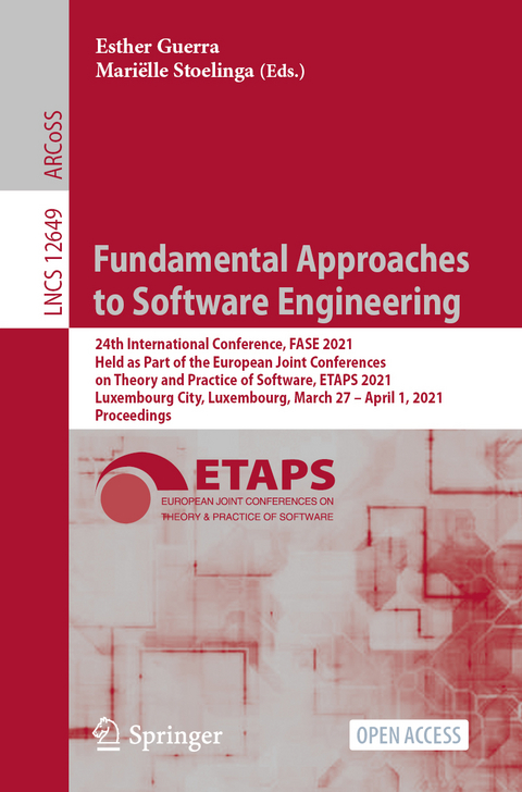 Fundamental Approaches to Software Engineering - 