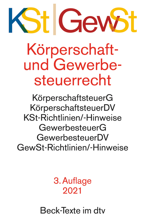 K&ouml;rperschaftsteuerrecht / Gewerbesteuerrecht - Burkhard Binnewies