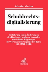 Einführung in das Vertragsrecht zu digitalen Inhalten/Elementen - Sebastian Alfred Erich Martens