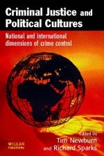 Criminal Justice and Political Cultures