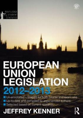 European Union Legislation -  Jeff Kenner,  Jeffrey Kenner