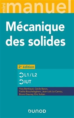 Mécanique des solides : L1-L2, IUT