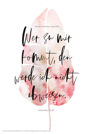 Jahreslosung 2022 - Poster A4