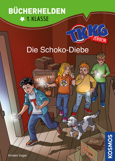 TKKG Junior, B&uuml;cherhelden 1. Klasse, Die Schoko-Diebe - Kirsten Vogel