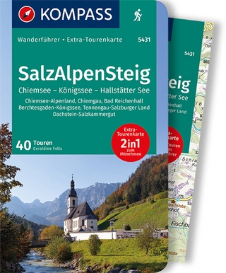 KOMPASS Wanderführer 5431 SalzAlpenSteig, Chiemsee, Königssee, Hallstätter See