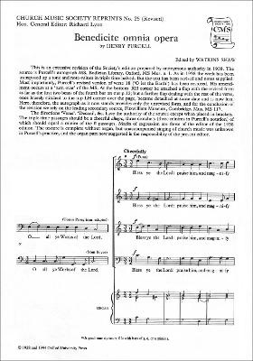 Benedicite omnia opera