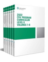 2022 CFA Program Curriculum Level II Box Set - CFA Institute