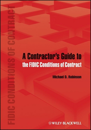 A Contractor's Guide to the FIDIC Conditions of Contract