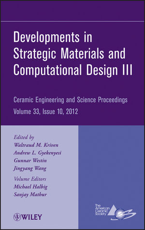 Developments in Strategic Materials and Computational Design III, Volume 33, Issue 10 - 