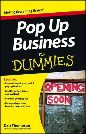 Pop-Up Business For Dummies -  Dan Thompson