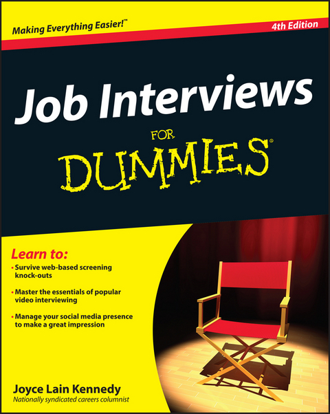 Job Interviews For Dummies - Joyce Lain Kennedy