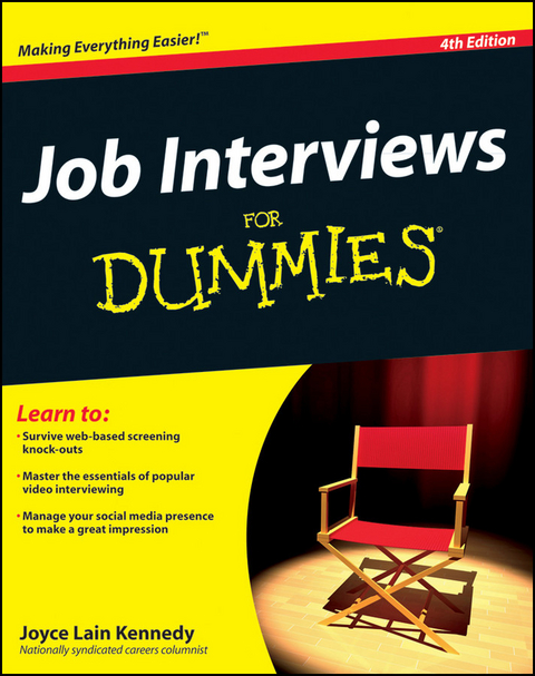 Job Interviews For Dummies - Joyce Lain Kennedy