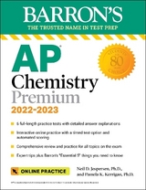 AP Chemistry Premium, 2022-2023: Comprehensive Review with 6 Practice Tests + an Online Timed Test Option - Jespersen, Neil D.; Kerrigan, Pamela, Ph.D.