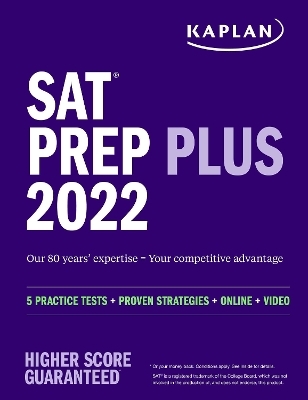 SAT Prep Plus 2022 -  Kaplan Test Prep