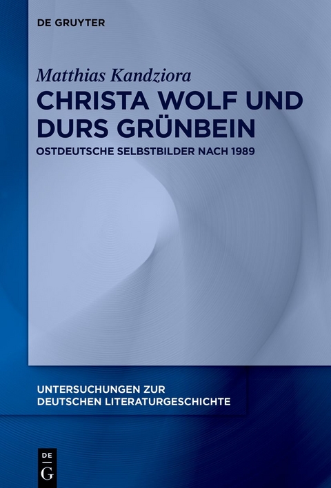 Christa Wolf und Durs Gr&uuml;nbein - Matthias Kandziora