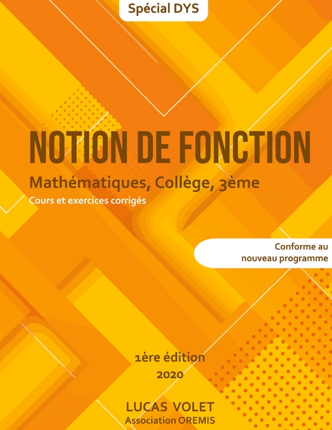 Notion de fonction - Lucas Volet