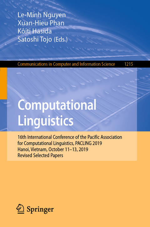 Computational Linguistics - 