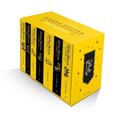 Harry Potter Hufflepuff House Editions Paperback Box Set - J.K. Rowling