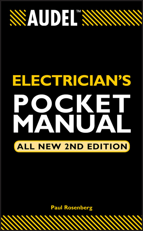 Audel Electrician's Pocket Manual, All New - Paul Rosenberg