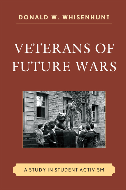 Veterans of Future Wars -  Donald W. Whisenhunt