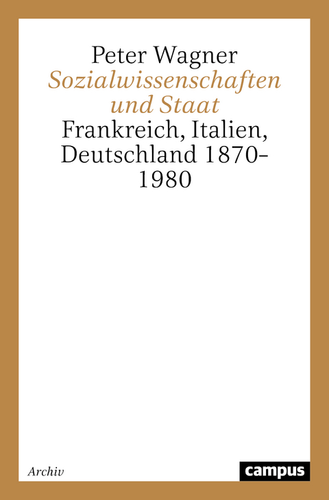 Sozialwissenschaften und Staat - Peter Wagner