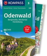 KOMPASS Wanderführer 5251 Odenwald - Haan, Elke