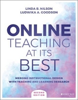 Online Teaching at Its Best - Nilson, Linda B.; Goodson, Ludwika A.