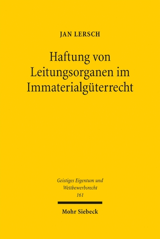 Haftung von Leitungsorganen im Immaterialgüterrecht