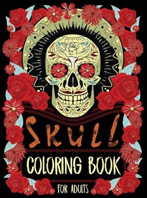 Skull Coloring Book for Adults