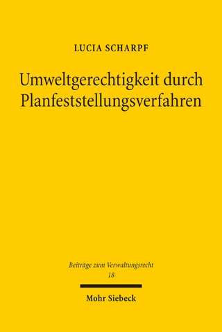 Umweltgerechtigkeit durch Planfeststellungsverfahren