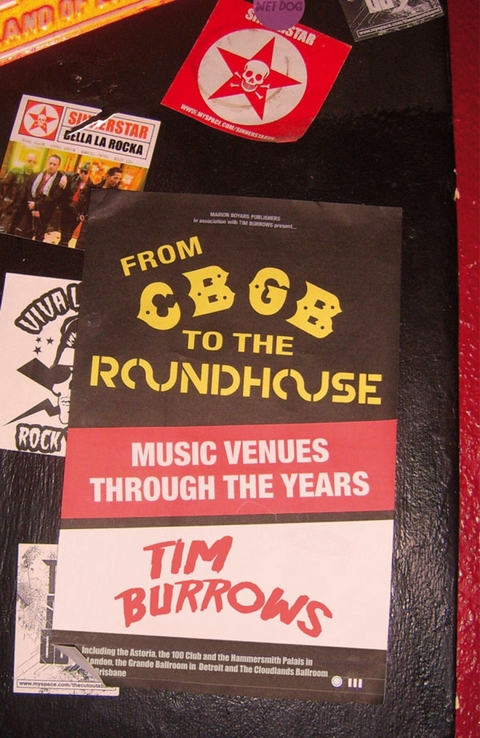 From CBGB to the Roundhouse -  Tim Burrows