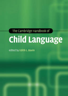 Cambridge Handbook of Child Language - 