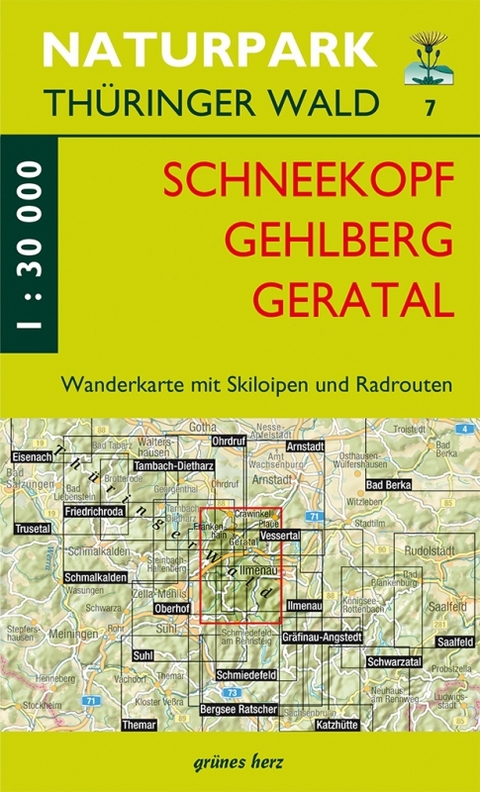 Wanderkarte Schneekopf/Gehlberg/Gr&auml;fenroda